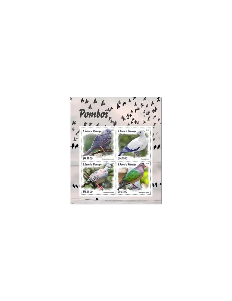 n° 6466/6469 - Timbre SAINT-THOMAS ET PRINCE Poste
