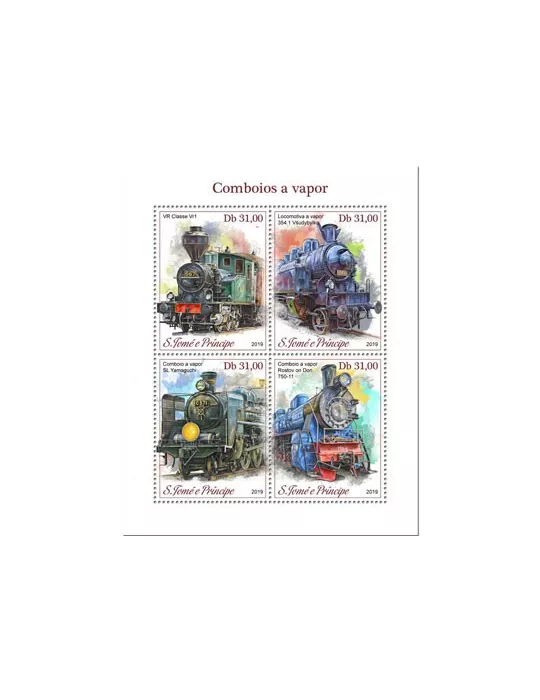 n° 6534/6537 - Timbre SAINT-THOMAS ET PRINCE Poste