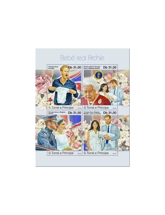 n° 6691/6694 - Timbre SAINT-THOMAS ET PRINCE Poste
