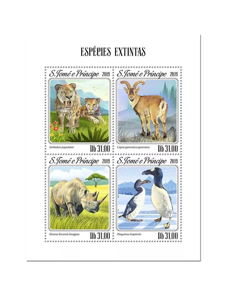 n° 6799/6802 - Timbre SAINT-THOMAS ET PRINCE Poste