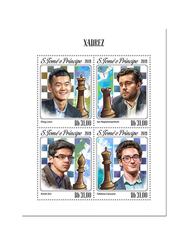 n° 6811/6814 - Timbre SAINT-THOMAS ET PRINCE Poste