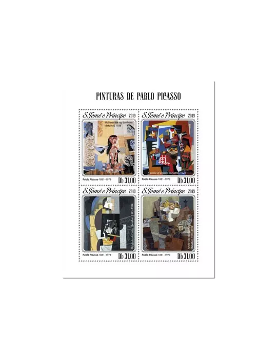 n° 6823/6826 - Timbre SAINT-THOMAS ET PRINCE Poste