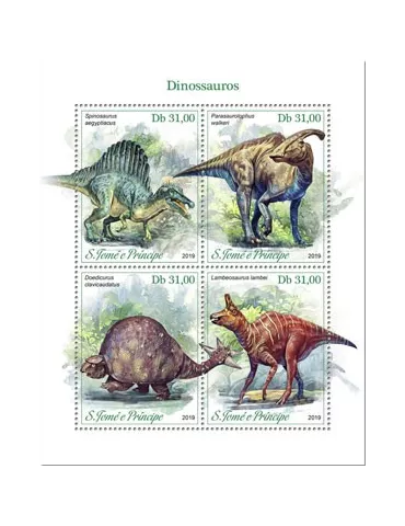 n° 6844/6847 - Timbre SAINT-THOMAS ET PRINCE Poste