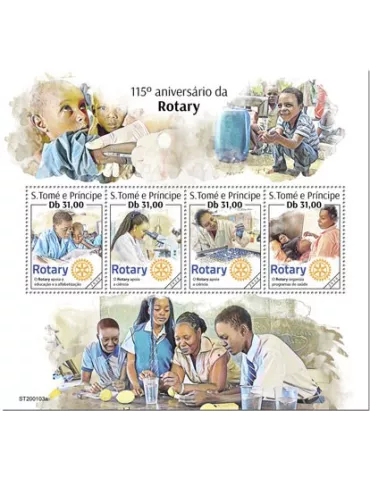n° 6984/6987  - Timbre SAINT-THOMAS ET PRINCE Poste
