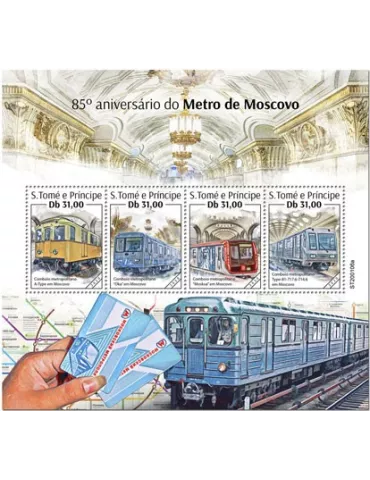 n° 6996/6999  - Timbre SAINT-THOMAS ET PRINCE Poste