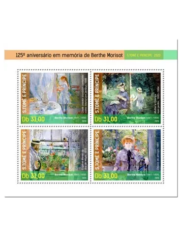 n° 7060/7063  - Timbre SAINT-THOMAS ET PRINCE Poste