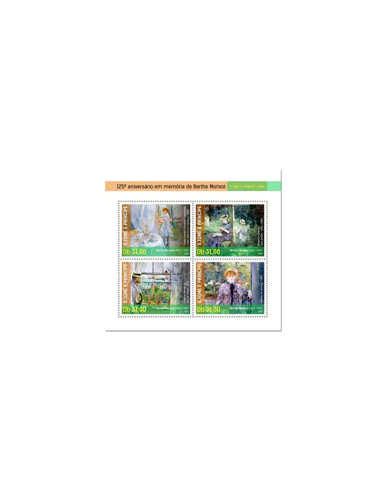n° 7060/7063  - Timbre SAINT-THOMAS ET PRINCE Poste