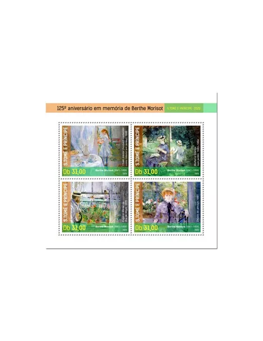 n° 7060/7063  - Timbre SAINT-THOMAS ET PRINCE Poste