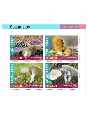 n° 7068/7071  - Timbre SAINT-THOMAS ET PRINCE Poste