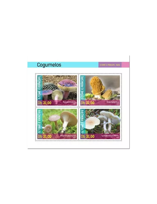 n° 7068/7071  - Timbre SAINT-THOMAS ET PRINCE Poste