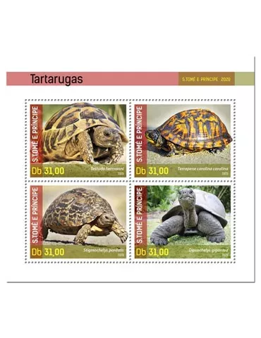 n° 7072/7075  - Timbre SAINT-THOMAS ET PRINCE Poste