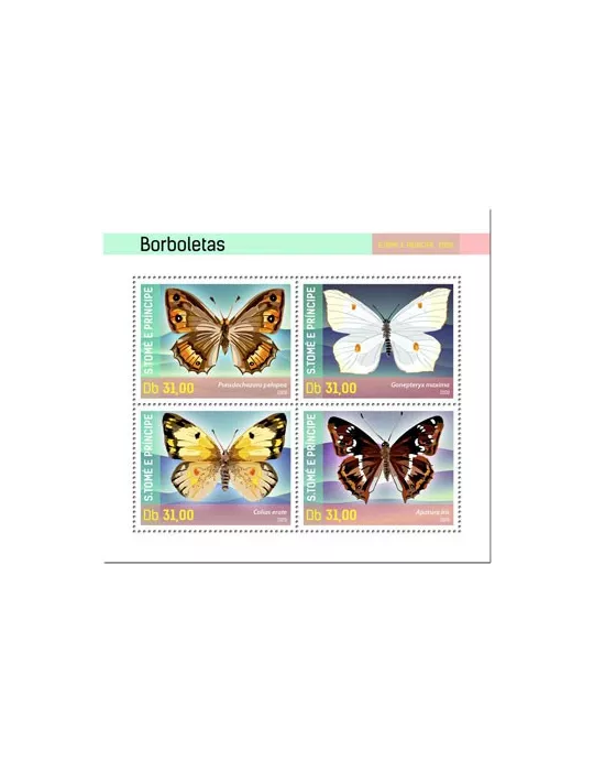 n° 7080/7083  - Timbre SAINT-THOMAS ET PRINCE Poste
