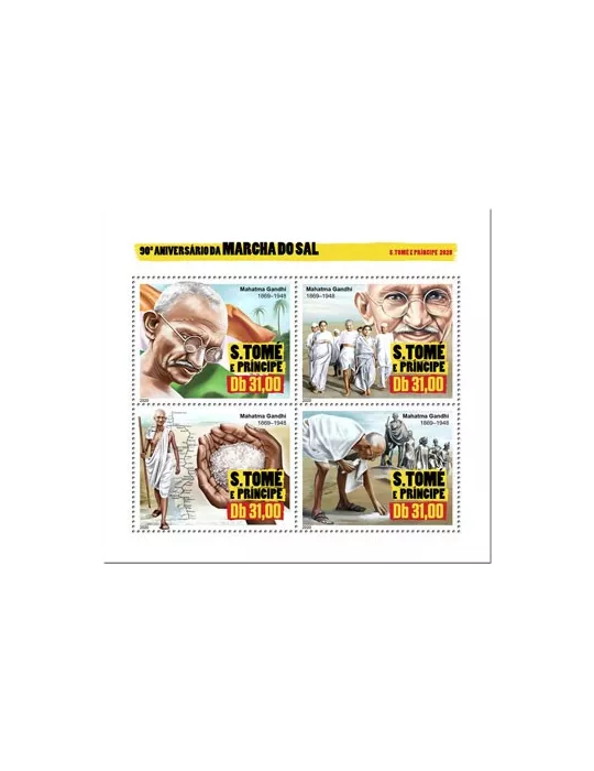 n° 7088/7091  - Timbre SAINT-THOMAS ET PRINCE Poste