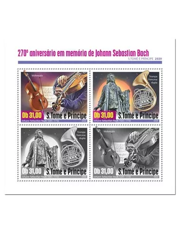 n° 7116/7119  - Timbre SAINT-THOMAS ET PRINCE Poste