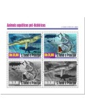 n° 7132/7135  - Timbre SAINT-THOMAS ET PRINCE Poste