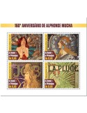 n° 7166/7169  - Timbre SAINT-THOMAS ET PRINCE Poste