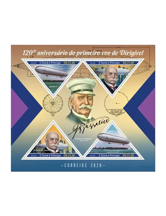 n° 7178/7181  - Timbre SAINT-THOMAS ET PRINCE Poste