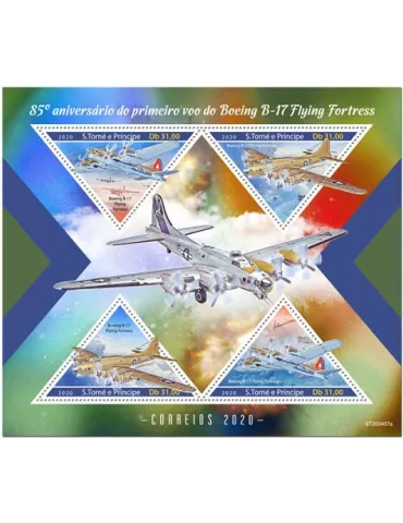 n° 7182/7185  - Timbre SAINT-THOMAS ET PRINCE Poste