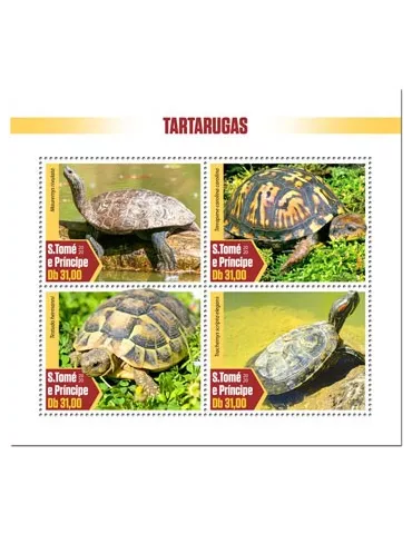 n° 7210/7213  - Timbre SAINT-THOMAS ET PRINCE Poste