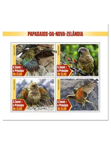 n° 7214/7217  - Timbre SAINT-THOMAS ET PRINCE Poste