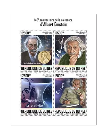 n° 10139/10142 - Timbre GUINEE Poste