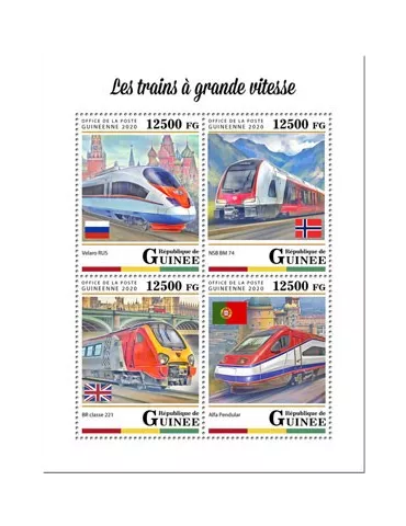 n° 10247/10250  - Timbre GUINEE Poste