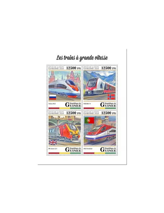 n° 10247/10250  - Timbre GUINEE Poste