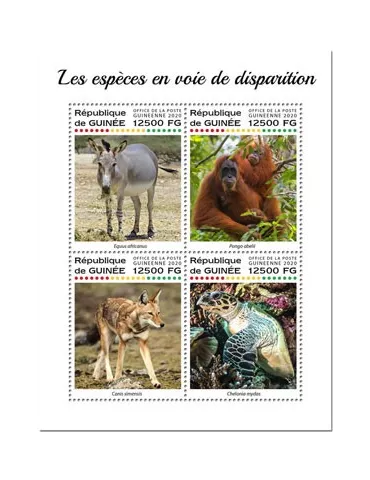 n° 10271/10274  - Timbre GUINEE Poste