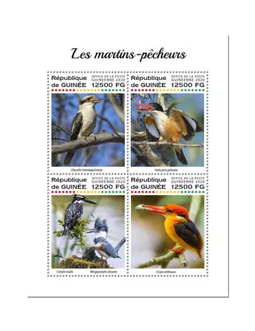 n° 10287/10290  - Timbre GUINEE Poste