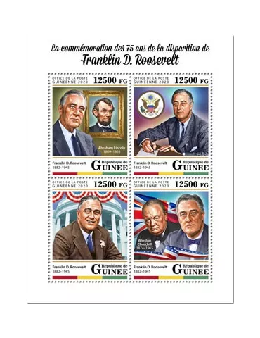 n° 10335/10338  - Timbre GUINEE Poste