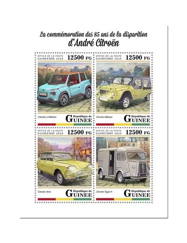 n° 10339/10342  - Timbre GUINEE Poste