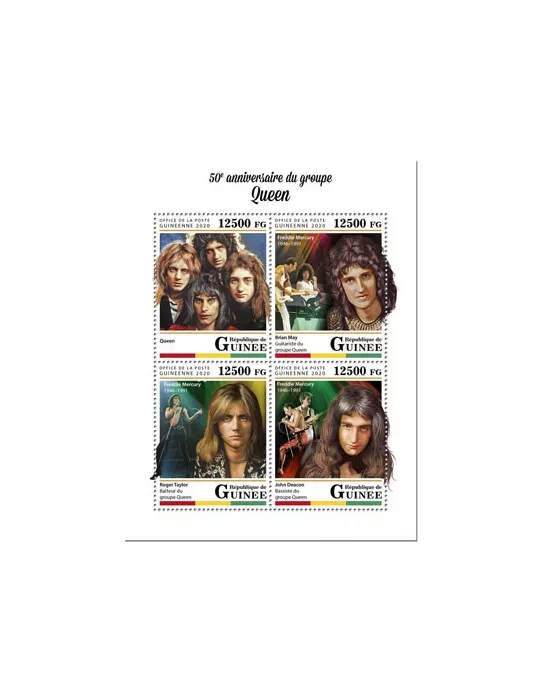 n° 10343/10346  - Timbre GUINEE Poste