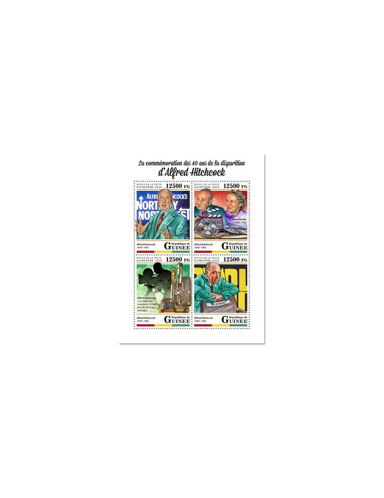n° 10355/10358  - Timbre GUINEE Poste