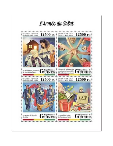 n° 10359/10362  - Timbre GUINEE Poste