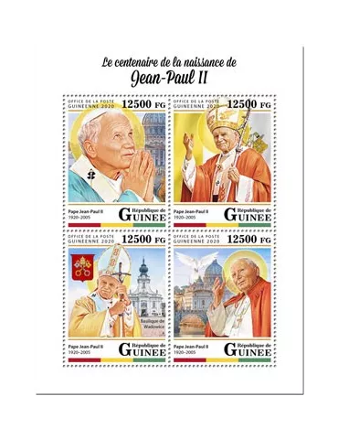 n° 10363/10366  - Timbre GUINEE Poste