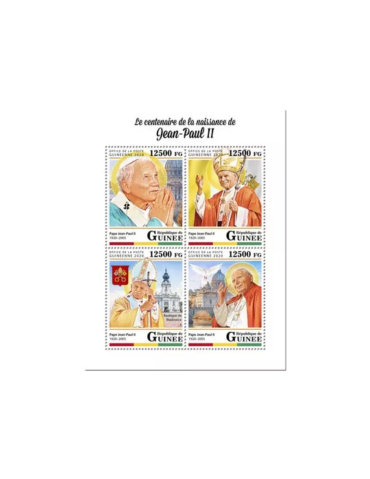 n° 10363/10366  - Timbre GUINEE Poste