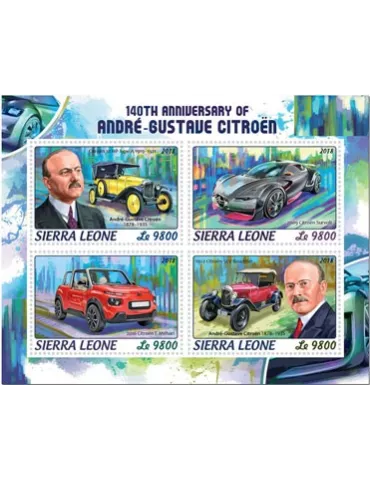 n° 7909/7912 - Timbre SIERRA LEONE Poste