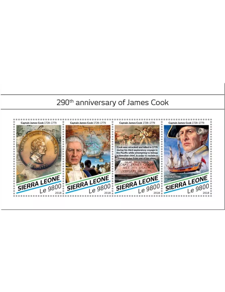 n° 7977/7980 - Timbre SIERRA LEONE Poste