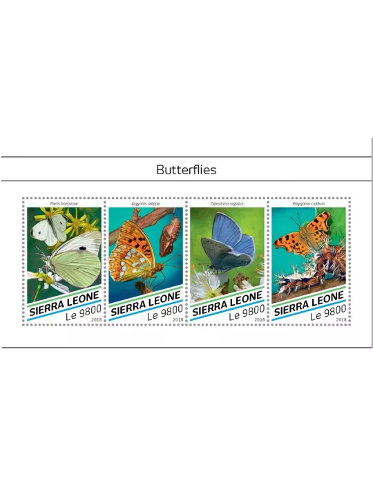 n° 8001/8004 - Timbre SIERRA LEONE Poste