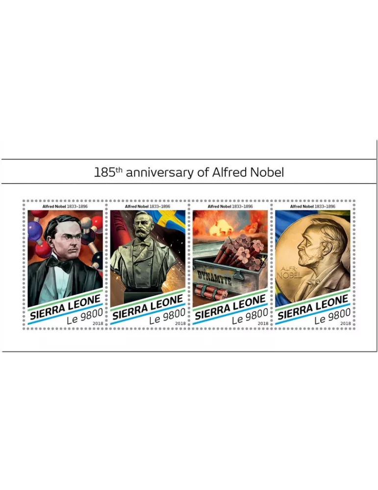 n° 8009/8012 - Timbre SIERRA LEONE Poste