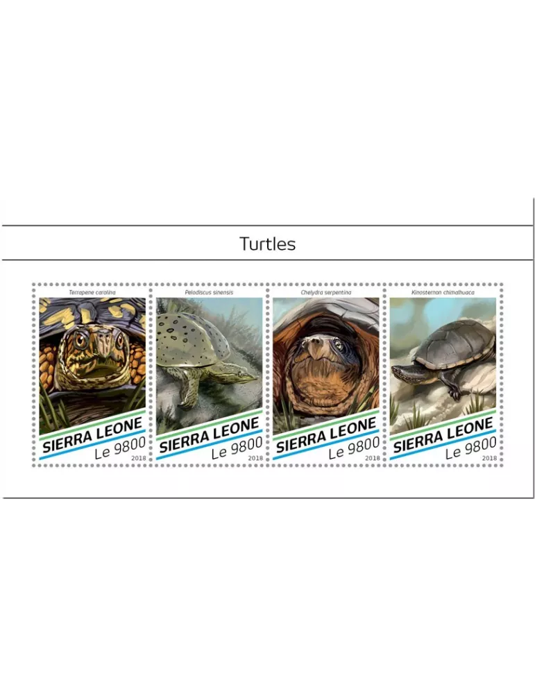 n° 8025/8028 - Timbre SIERRA LEONE Poste
