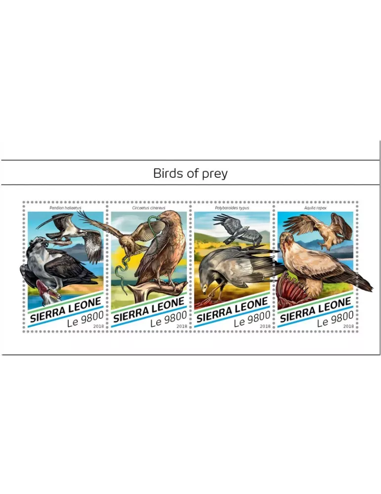 n° 8029/8032 - Timbre SIERRA LEONE Poste