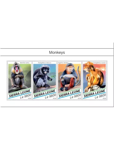 n° 8033/8036 - Timbre SIERRA LEONE Poste