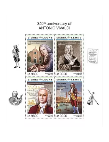 n° 8066/8069 - Timbre SIERRA LEONE Poste