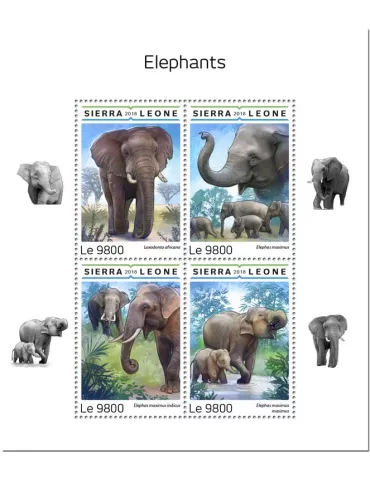 n° 8110/8113 - Timbre SIERRA LEONE Poste
