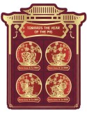 n° 8283/8286 - Timbre SIERRA LEONE Poste
