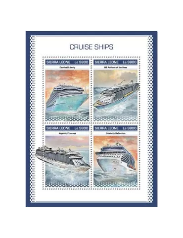 n° 8409/8412 - Timbre SIERRA LEONE Poste