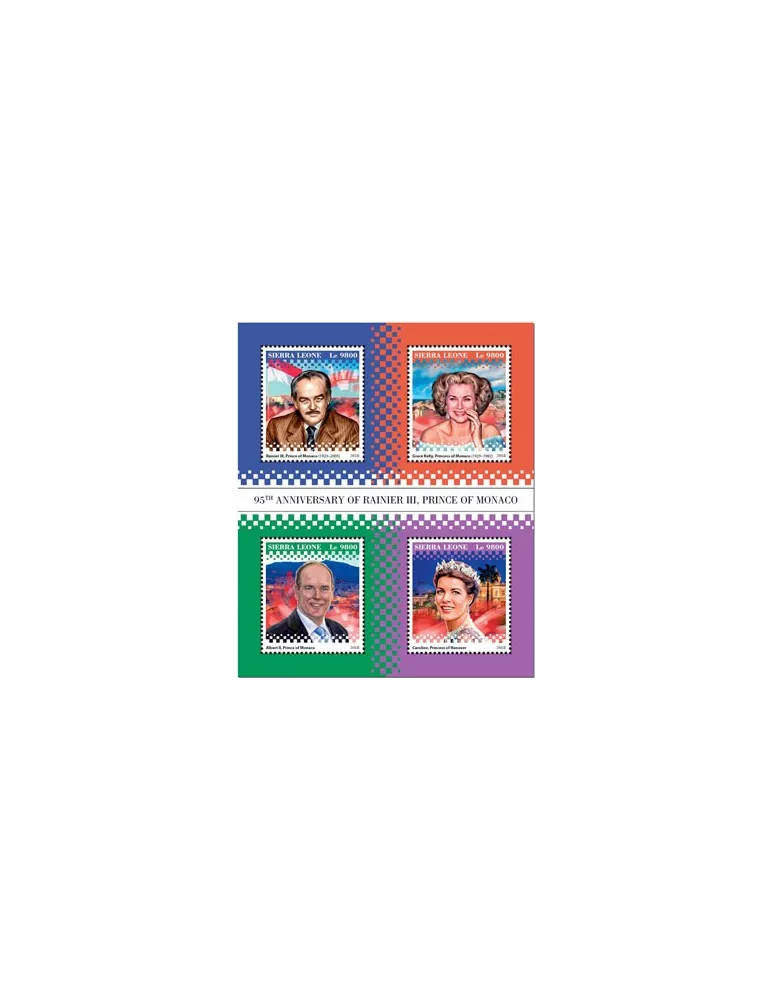 n° 8442/8445 - Timbre SIERRA LEONE Poste