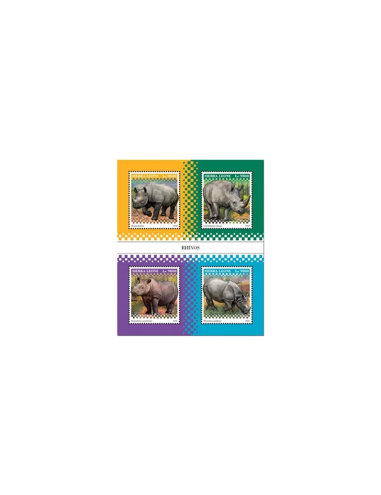 n° 8454/8457 - Timbre SIERRA LEONE Poste