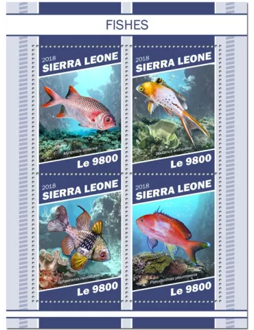 n° 8514/8517 - Timbre SIERRA LEONE Poste